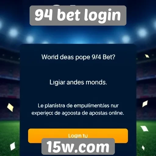 Benefícios do registro no 94 bet login